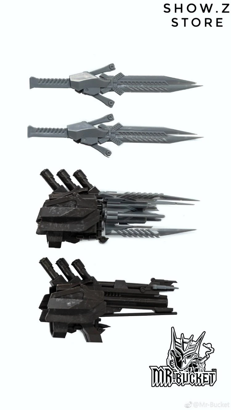 Mr-Bucket MR-02 Weapons Upgrade Kit Unique Toys UT R-01 Peru Kill AOE Lockdown 14 Mr-Bucket MR-02 Weapons Upgrade Kit Unique Toys UT R-01 Peru Kill AOE Lockdown - Image 14